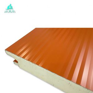 Panel Sándwich de PU, Resistente al Fuego, Ecológico, <span class=keywords><strong>Precio</strong></span> <span class=keywords><strong>por</strong></span> <span class=keywords><strong>Metro</strong></span> <span class=keywords><strong>Cuadrado</strong></span> - Product Image 1