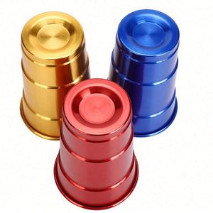 Vasos de Aluminio Clásicos para Bebidas Frías, con Logotipo Personalizado, Color Personalizado, Tamaño Personalizado, Borde Enrollado, Reutilizables, de Grado Alimenticio, Marca Mairun de EE. UU. - Product Image 3