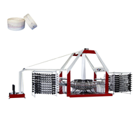 Tissu rond pour tuyau d'incendie, tissage à la machine, tissu pour élingue