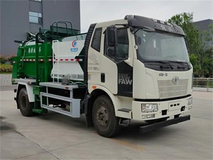 Camión Compactador de Basura FAW de Carga Lateral a Bajo Precio, Venta Directa de Fábrica - Product Image 2