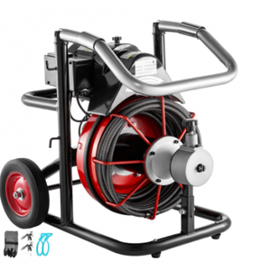 Nueva Máquina Portátil de Limpieza de Tuberías E-work D-75f 220v, Industrial, Profesional, para Fontanería y Sanitización - Product Image 5