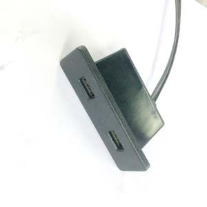 Potenza Standard del mozzo <span class=keywords><strong>USB</strong></span> quadrato 5V 2.1A con SPT-2 presa polare nascosta nella scrivania da ufficio da incasso 2USB-A caricatore 1USB-C - Product Image 5