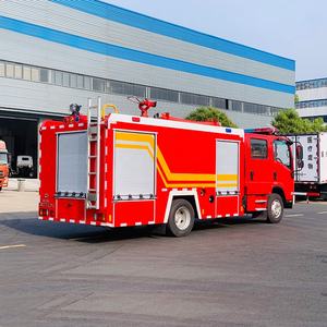 1SUZU 작은 3.5 톤 소방 트럭 원격 제어 소방 고압 물 대포와 구조 트럭 - Product Image 5