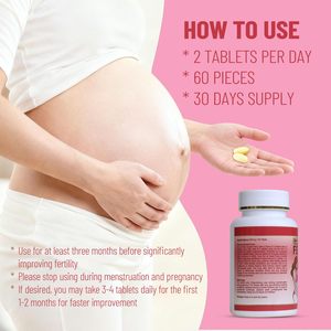 Comprimés de fertilité féminine, compléments alimentaires <span class=keywords><strong>à</strong></span> base de plantes saines, pilules de fertilité <span class=keywords><strong>pour</strong></span> <span class=keywords><strong>aider</strong></span> les femmes <span class=keywords><strong>à</strong></span> <span class=keywords><strong>tomber</strong></span> enceintes - Product Image 4