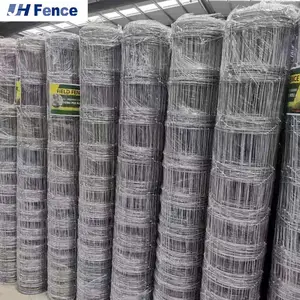 Hot DIP Galvanized Farm Fence Garden/Deer/Field/Animal/Horse/Fence Wire Mesh waterproof heavy duty rural fencing