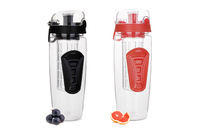 Bouteille d'eau en Tritan, pour sport de plein air, grande capacité, Fitness, jus spécial, bouteille d'eau filtre réutilisable, avec fuite de thé