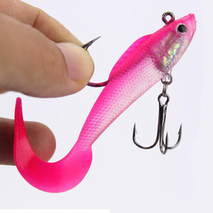 WEIHE-señuelo de pesca de plomo en espiral, cabeza de plomo, de plástico suave, isca, magia - Product Image 3