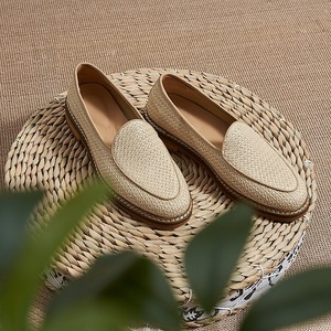 Mocasines Transpirables para Hombre, de Cuero Suave, con Suela Gruesa, Zapatos Casuales Ligeros, Estilo Slip-On, con Cuero Vacuno de Grano Completo - Product Image 3