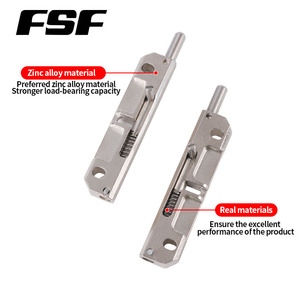 Trái đối xứng Kẽm hợp kim mùa xuân chốt cửa <span class=keywords><strong>pin</strong></span> cửa bản lề mùa xuân <span class=keywords><strong>Pin</strong></span> khung gầm tủ chốt khóa - Product Image 4