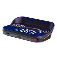 Compteur de vitesse de voiture M22 GPS HUD Ordinateur de bord Projecteur automatique Affichage tête haute Gadgets Boussole de temps intelligente pour toutes les voitures