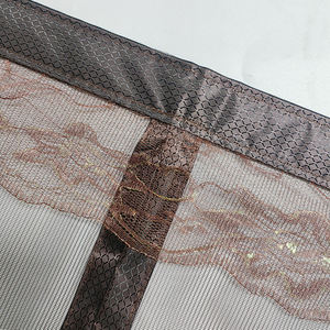 ستارة باب صيفية مطرزة مضادة للبعوض ومهواة لا تحتاج إلى ثقب للاستخدام المنزلي ذاتية اللصق مع فيلكرو - Product Image 5