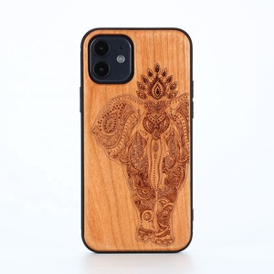 Custodia per telefono in legno serie di <span class=keywords><strong>Cover</strong></span> in legno massello con incisione personalizzata per <span class=keywords><strong>Iphone</strong></span> 15 pro max 14 - Product Image 2
