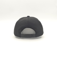 Venta al por mayor 5 Panel PVC parche ajustable Snapback verano al aire libre hombres personalizado Golf sombrero deporte gorra de béisbol