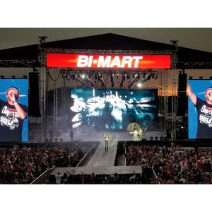 Outdoor Full Color LED Video Wall P3.91 Display <b>Panels</b> 500x500mm Advertising Stage Background <b>Screen</b> with Animation Customized - Product Image 2