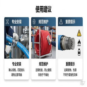 สายยางไอน้ำยี่ห้อ Yi Jun รุ่น 19-1 ทนความร้อนสูง ผลิตจากยาง EPDM สำหรับเครื่องจักรกลวิศวกรรม - Product Image 4