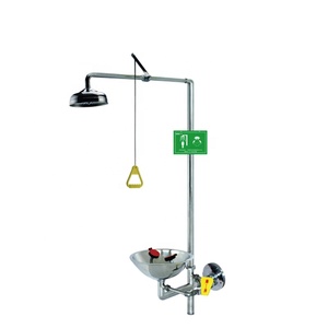 Arandela <span class=keywords><strong>de</strong></span> ojo <span class=keywords><strong>de</strong></span> ducha <span class=keywords><strong>de</strong></span> emergencia montada en la pared para Hospital y <span class=keywords><strong>laboratorio</strong></span> - Product Image 1