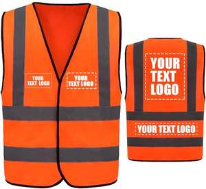 Chalecos de Seguridad de Alta Visibilidad con Certificación ANSI, Malla Transpirable con Franjas Reflectantes, Múltiples Bolsillos para Trabajos de Construcción y Corporativos - Product Image 4