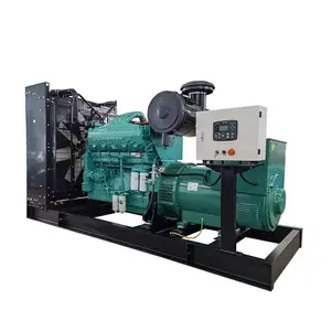 Nhà máy bán 50Hz ba giai đoạn 680kw Máy phát điện diesel 850kva Máy phát điện diesel với Cummins động cơ KTA38-G2A