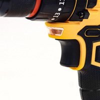 Perceuse sans fil 21V 3 en 1, visseuse à chocs, tournevis électrique, mandrin 13mm, vitesse variable, ensemble d'outils OEM