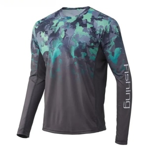 Camisa de Pesca Ventilada, Transpirable y de Secado Rápido, Personalizada OEM, de Poliéster - Product Image 5