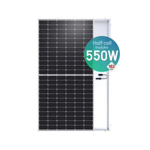 Panneau solaire 550W monocristallin demi-cellule 144 cellules verre simple module solaire 540W - Product Image 5
