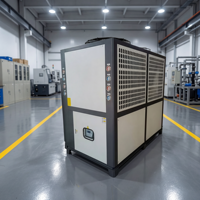 Refroidisseur de Glycol 2HP-50HP à Refroidissement par Eau, Personnalisé, Direct Usine, pour Électrodéposition Plastique