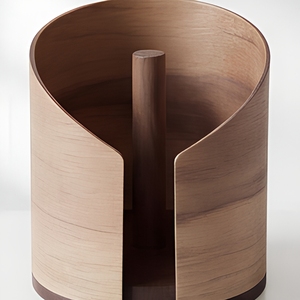 Porte-mouchoirs multifonction en bois, organiseur de <span class=keywords><strong>papier</strong></span> toilette, rangement de luxe pour salle de bain, bureau, salon, bureau - Product Image 1