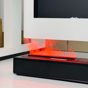 Tonya Vente Flash : Meuble TV avec <span class=keywords><strong>Cheminée</strong></span> Intégrée, Volume de Brume Réglable, Lumières LED UV Personnalisables, Adapté aux Enfants, pour Salon - Product Image 4