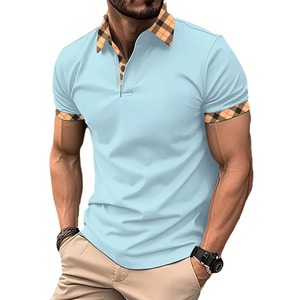 <span class=keywords><strong>Manteau</strong></span> long pour hommes 2025 Nouvelle mode Polo à manches courtes pour hommes pour les ventes transfrontalières sur EBay Populaire en Europe et en Amérique - Product Image 5