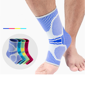 Attelle de cheville respirante pour le sport, soutien de compression de la cheville pour le basketball et la course à pied - Product Image 1