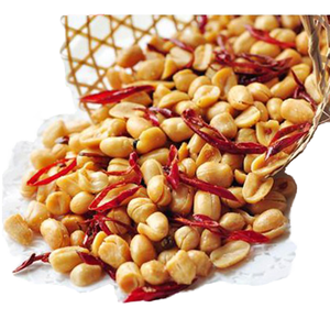 Arachides frites épicées populaires, croustillantes et enrobées de poudre de chili, en vrac pour supermarchés et emballages de détail - Product Image 1