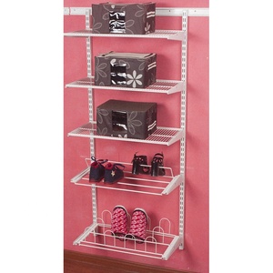 Étagère de <span class=keywords><strong>rangement</strong></span> murale universelle réglable en métal pour divers articles ménagers - Product Image 6