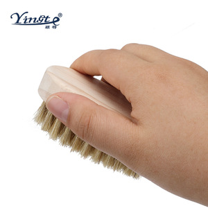Cepillo para zapatos Yinste ovalado de madera maciza con cerdas de cerdo para cuidado de enfermería 803273 - Product Image 4