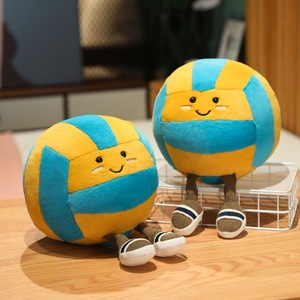 Divertido baloncesto fútbol billar voleibol Rugby PP algodón bordado peluche juguete niños regalo Unisex - Product Image 4