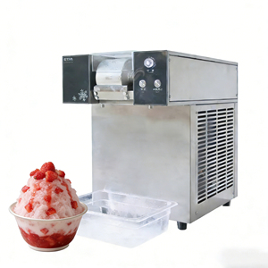Máquina de Hielo Eléctrica Comercial para Pequeños Negocios, Máquina de Hielo en Escamas Automática para la Industria Alimentaria, Hoteles, Exteriores, Acero Inoxidable - Product Image 4