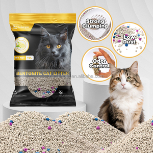 Litière pour chat en bentonite de haute qualité, écologique, en forme de boule, facile à nettoyer, agglomérante, en gros - Product Image 1