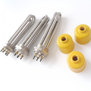<span class=keywords><strong>Calentador</strong></span> Tubular <span class=keywords><strong>de</strong></span> Inmersión Eléctrico Industrial <span class=keywords><strong>de</strong></span> Acero Inoxidable <span class=keywords><strong>de</strong></span> 220V 380V 3KW 6KW con Brida Roscada <span class=keywords><strong>de</strong></span> 2 Pulgadas para Tanque <span class=keywords><strong>de</strong></span> Caldera - Product Image 5