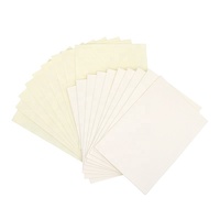 Enveloppes personnalisées en kraft blanc ivoire, conception OEM ODM, enveloppes pour cartes de vœux, enveloppes pour envois postaux, enveloppes pour cartes-cadeaux