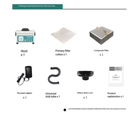 Purificateur de fumée de soudage manuel de bureau, soudage sans fumée, élimination de la fumée de soudage, extracteur de fumée de bureau, mini portable