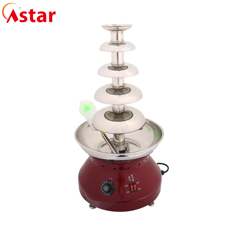 Astar Commercial Chocolate Fountain Stainless Steel