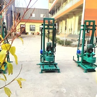 Petite Foreuse de Puits d'Eau de 100 m, Mini Foreuse de Puits d'Eau Chinoise pour Forage Rotatif, Prix Abordable à Vendre