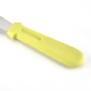 Manufacturers direct multi-specification baking tools Cake straight spatula butter wooden handle scraper kiss knife