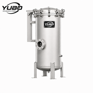 Sistema di Filtrazione Multi-Borsa ad Alta Capacità in Acciaio Inox per Purificazione di Sciroppo di Zucchero, Miele, Olio Alimentare e Bevande OEM - Product Image 1