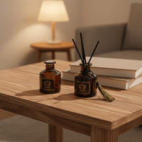 Diffuseur de parfum d'ambiance pour hôtel et maison, longue durée, senteur lavande, sans BPA, en verre, sans alcool, à base d'huile