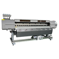 Impresora de látex de gran formato Epson Xp600/I3200 1,8 m Impresora ecológica solvente Impresora de papel tapiz Máquina de impresión digital