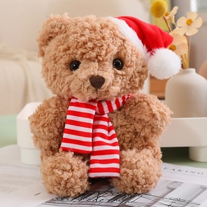 <b>Cute</b> Christmas Teddy <b>Bear</b> Plush Toy <b>Bear</b> Girls Children Gifts Christmas Home Decoration Christmas Gift Toy - Product Image 3