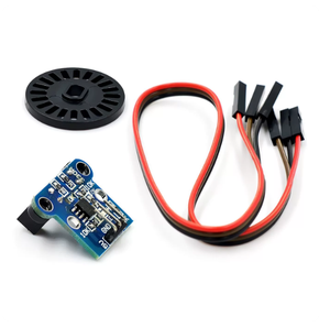 HC-020K Photoelectric Speed Measurement Module Four-<b>wheel</b> Drive Car Speed Measurement Dual Speed Measurement with Encoder Kit - Product Image 1