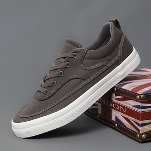TY Zapatos de lona cómodos y ligeros para otoño, zapatillas casuales de caña <span class=keywords><strong>baja</strong></span> con cordones, zapatillas de moda estilo coreano. - Product Image 1