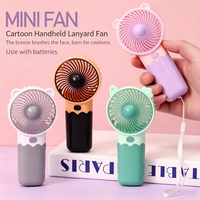 Nuevo Ventilador de Escritorio Portátil Recargable por USB, Silencioso, de Larga Duración, con Impresión de Logotipo
