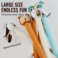 Jouet à mâcher pour chien mignon - Durable, portable, couineur, interactif, en matériau sûr, pour l'entraînement et l'utilisation quotidienne en intérieur
